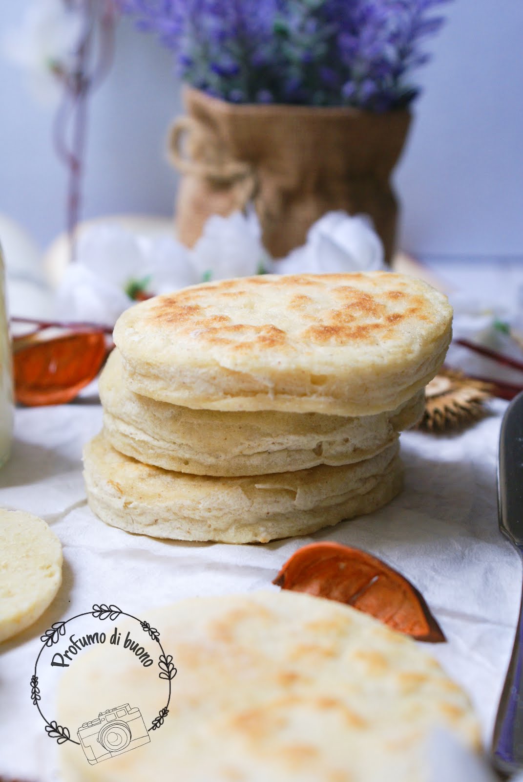 Focaccine in padella senza glutine 