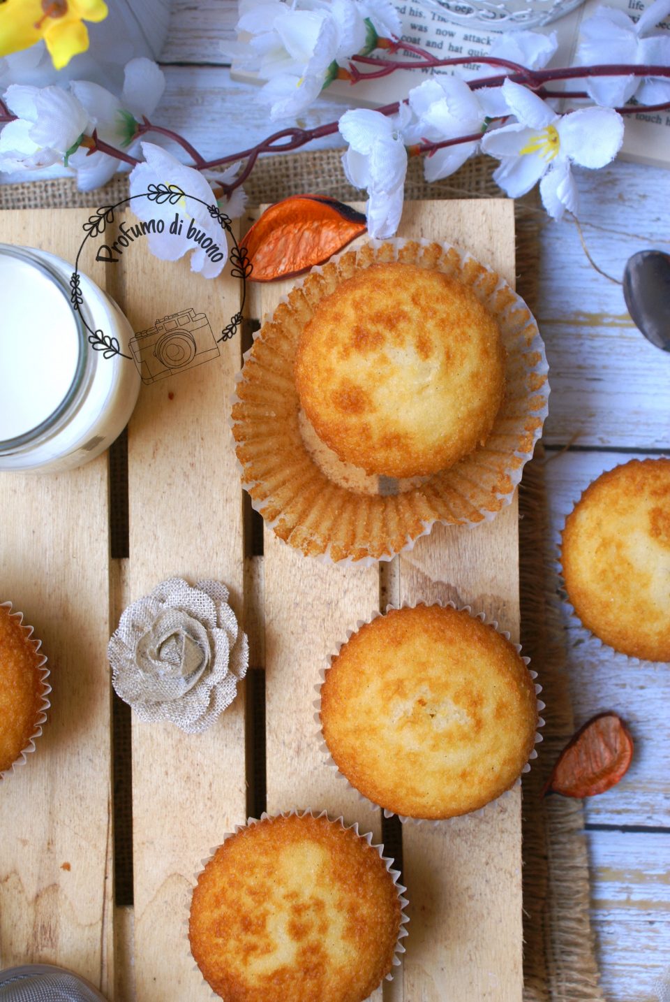 Magdalenas, muffin spagnoli senza glutine