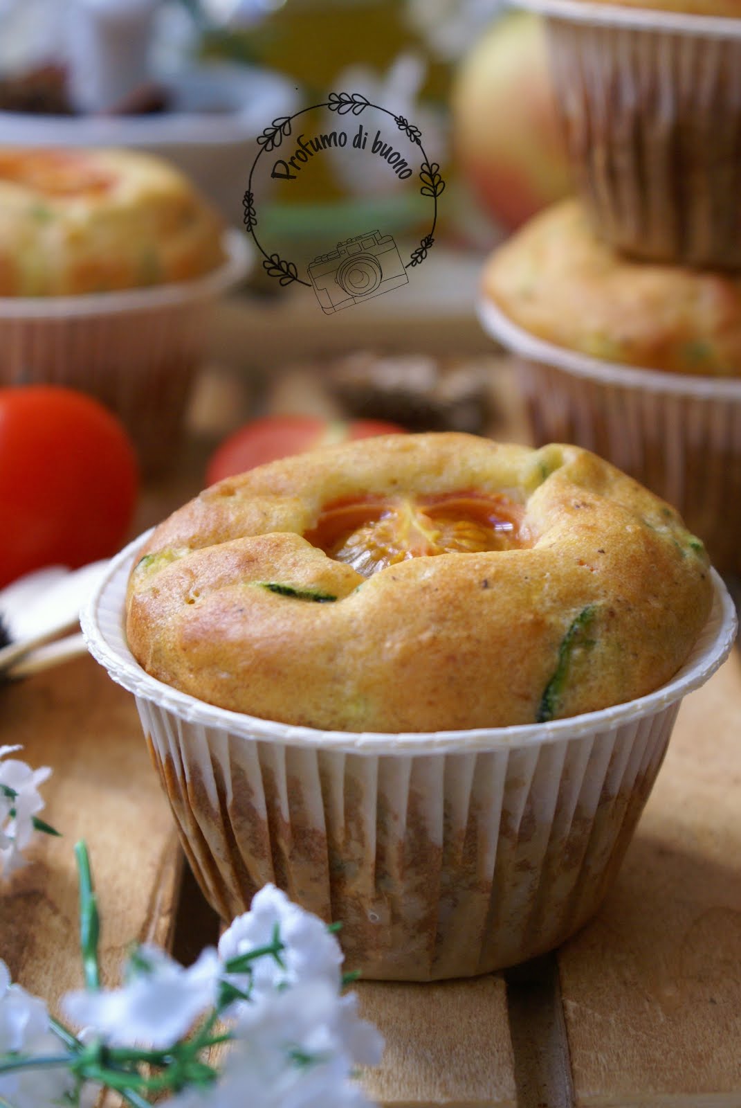 Muffin salati alle verdure senza glutine