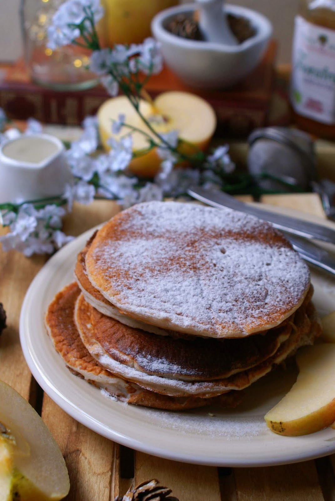 Pancake integrali di albumi senza glutine