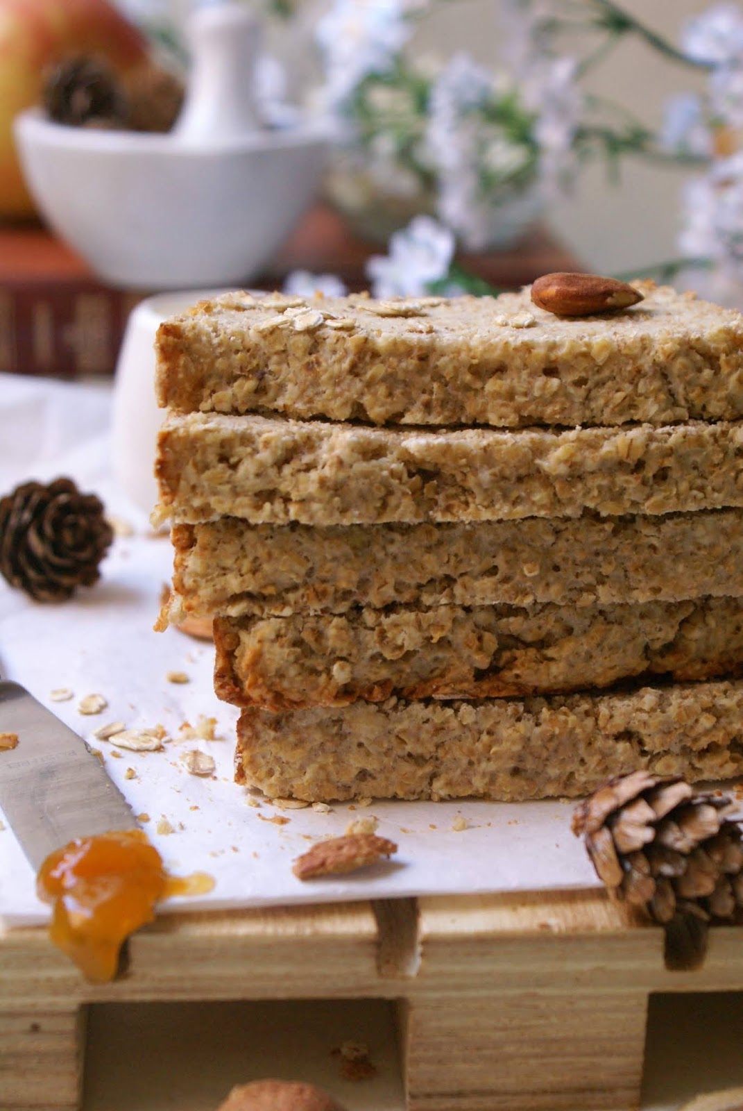 Pane ai fiocchi di avena senza glutine