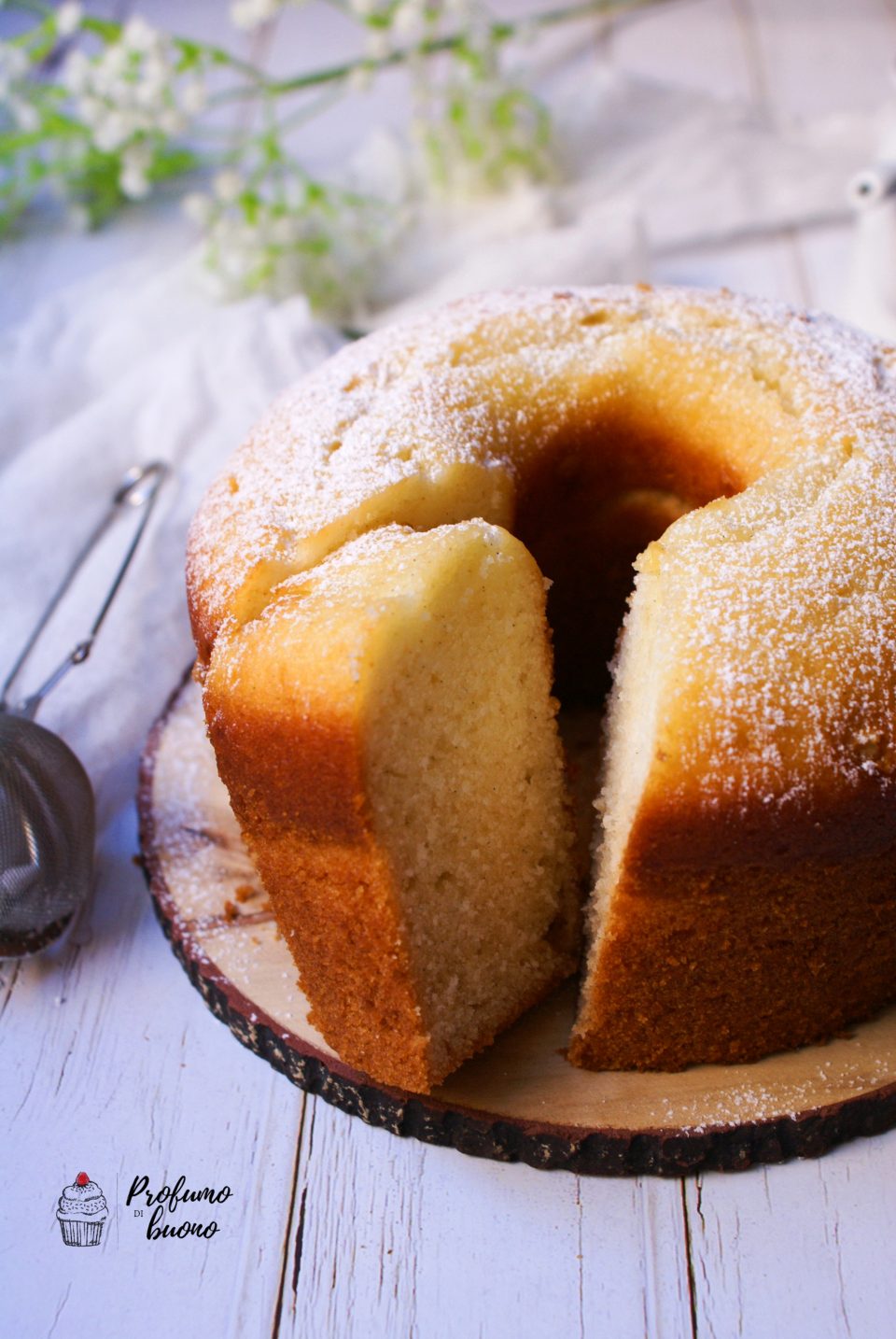 Gluten free milk bundt cake