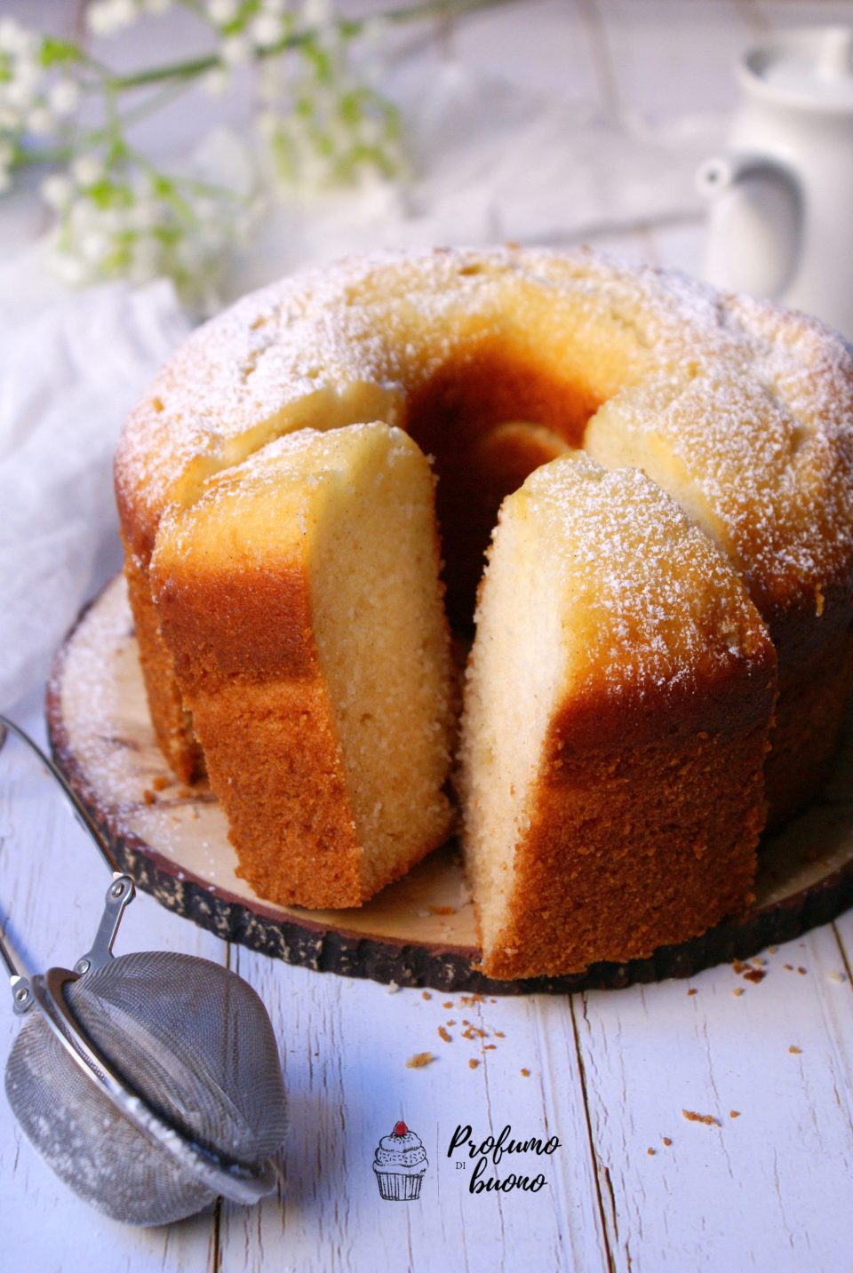 Gluten free milk bundt cake