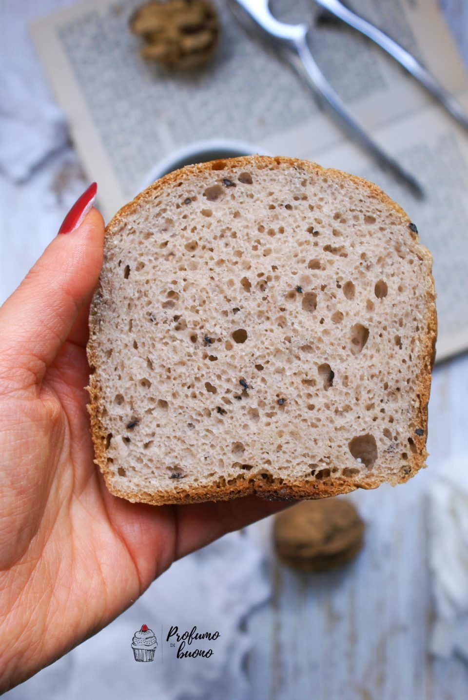 Pane integrale senza glutine in cassetta