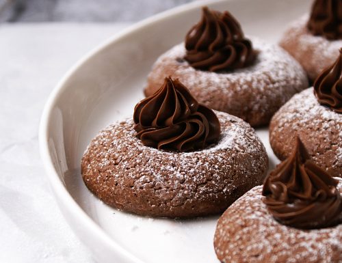 Gluten free Nutella cookies, easy and delicious