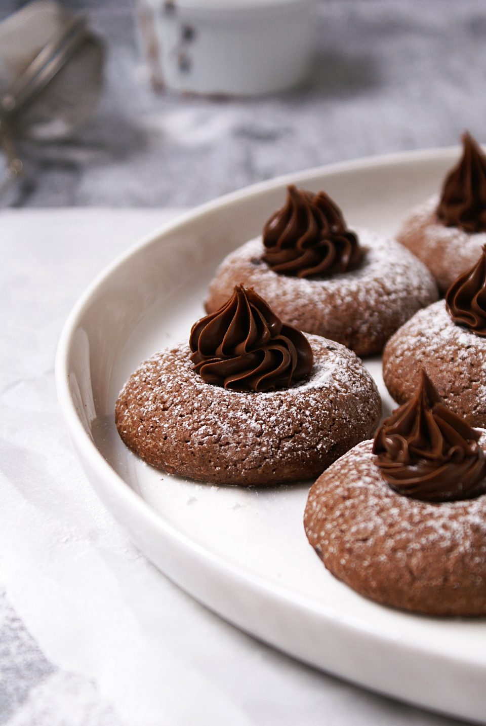 Gluten free Nutella cookies