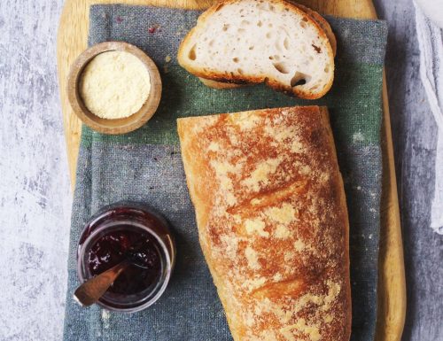 Pane senza glutine con lievito madre di riso