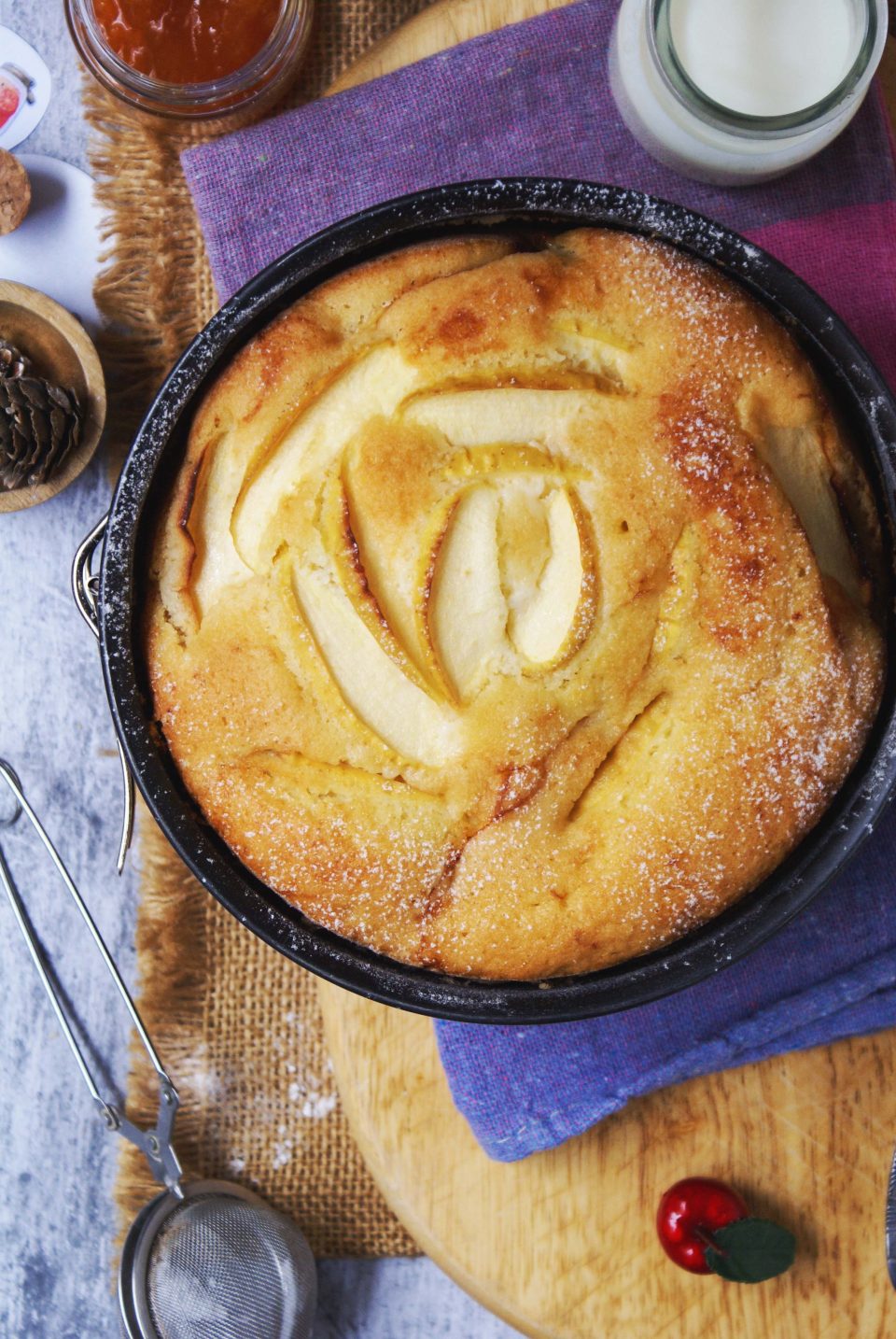 Torta di mele senza glutine 