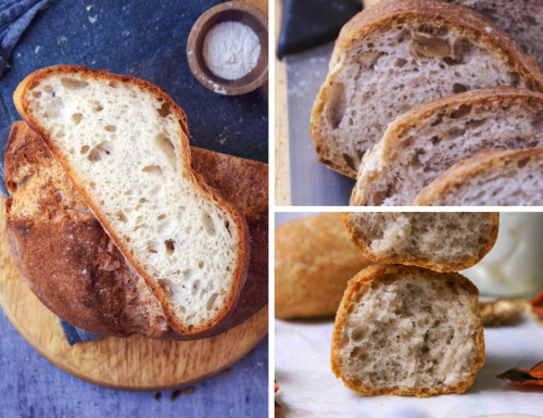 Pane senza glutine: ricetta, varianti e tabella idratazioni