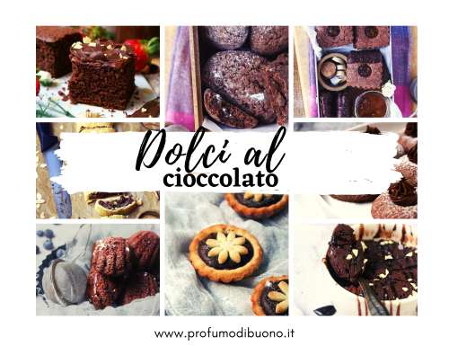 Dolci al cioccolato golosi con e senza glutine