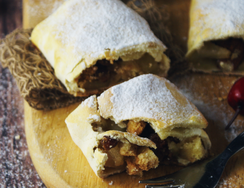 Strudel di mele senza glutine profumato