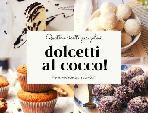 Dolcetti al cocco: quattro ricette imperdibili