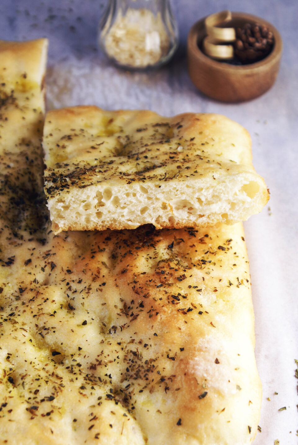 Focaccia morbida senza glutine