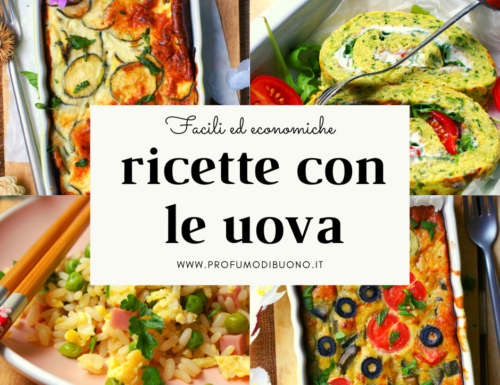 Ricette con le uova semplici ed economiche